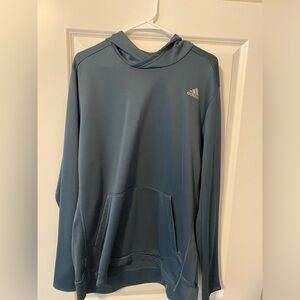 Adidas Lightweight Hoodie - Blue-Gray